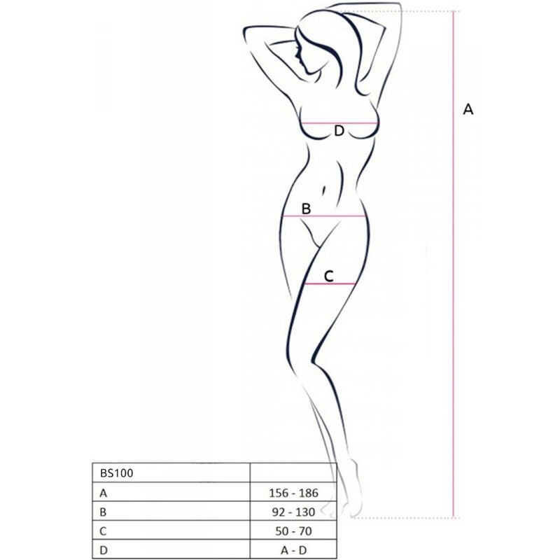 Bodystocking ROSSO Erotic Line - immagine 4
